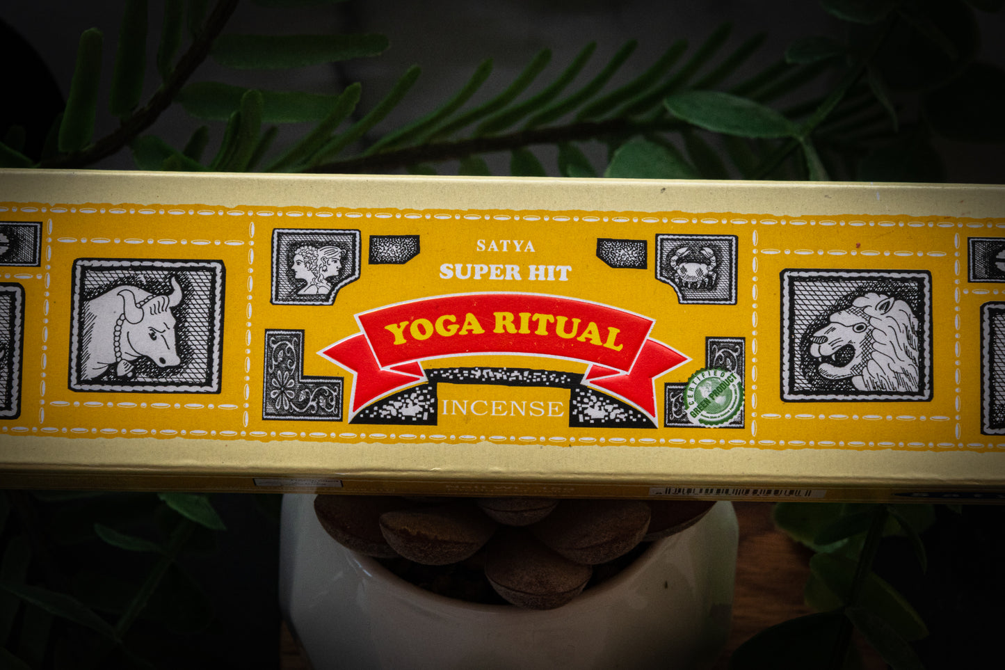 Yoga ritual incense sticks