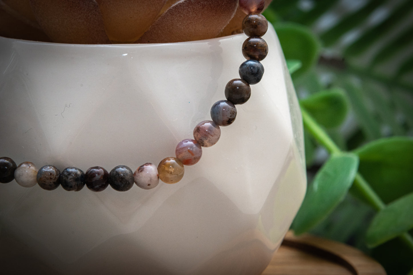Pitersite 4mm mini bead power bracelet