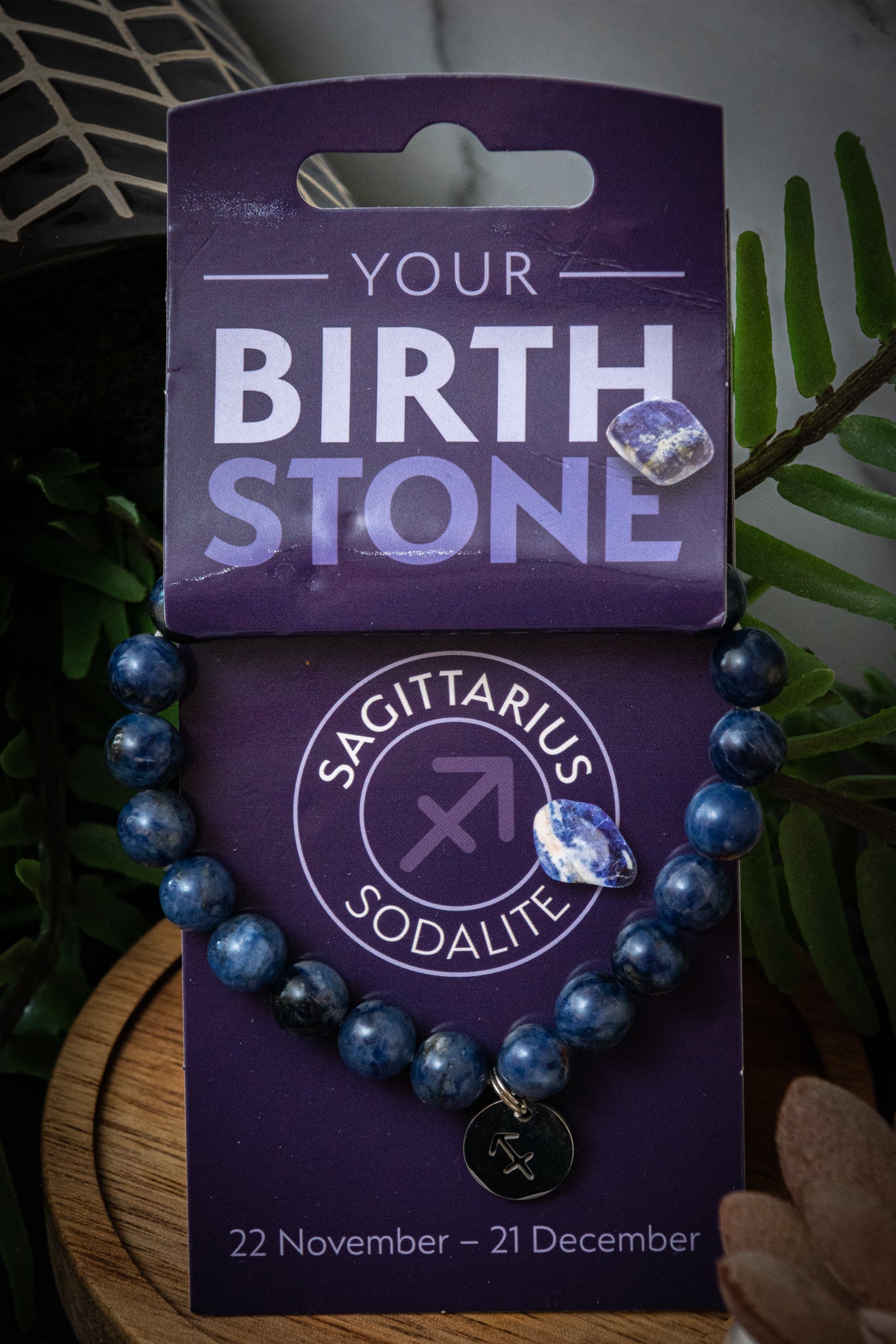 Sagittarius sodalite power bracelet