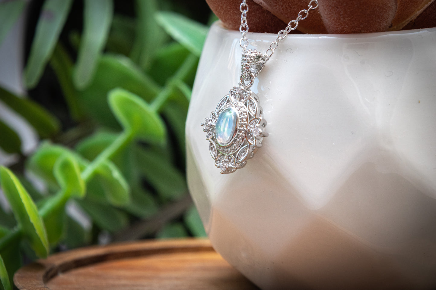 Opal necklace