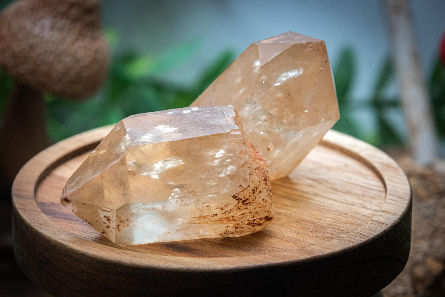 Kundalini citrine points