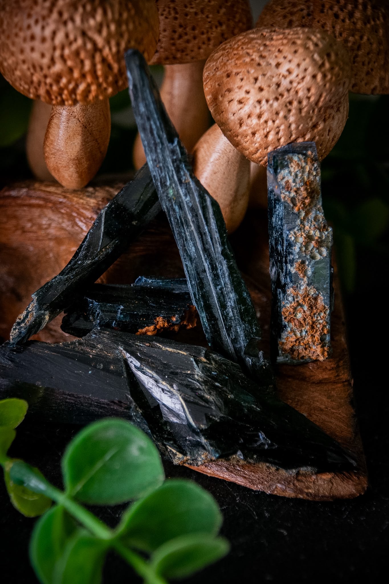 Vivianite raw crystal