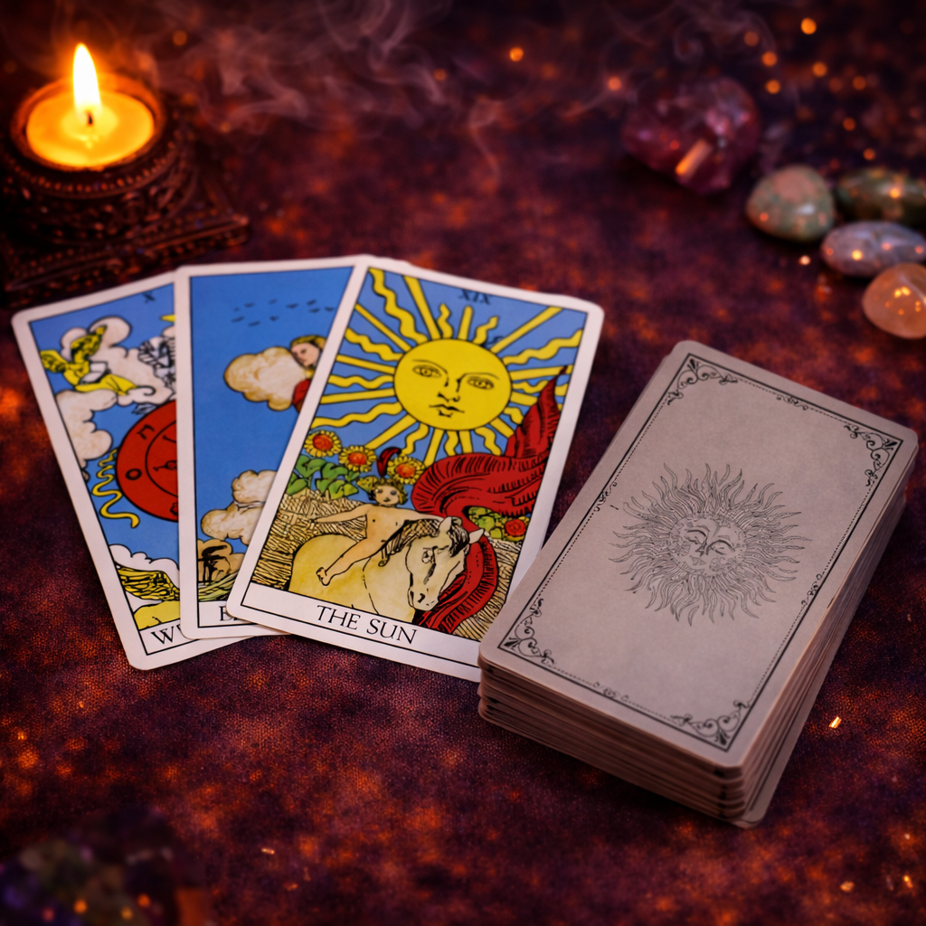 Tarot Cards with guide book - Traditional arcana