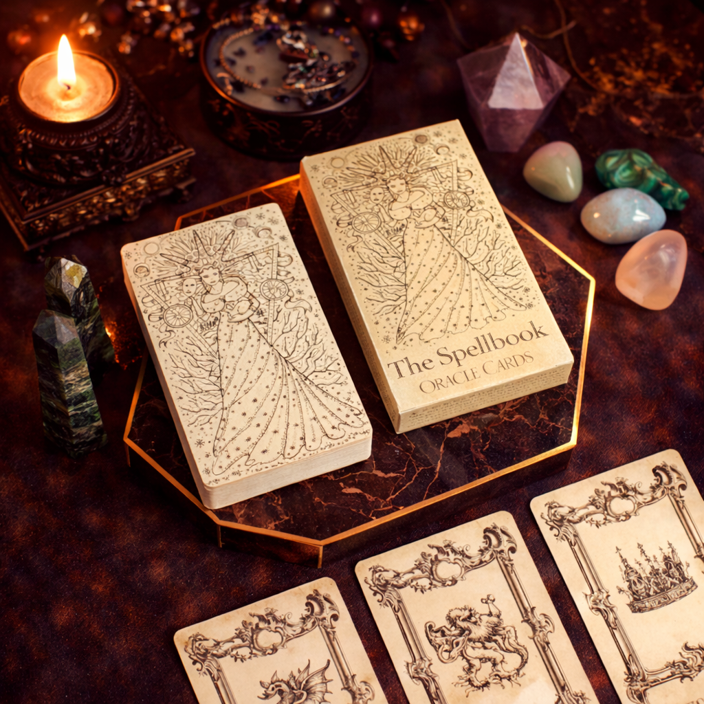 The spellbook oracle cards- Witchcraft deck