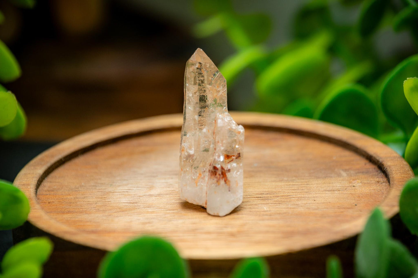 Madagascar Petroleum Window Quartz Uv - Firefly Quartz Crystal Points