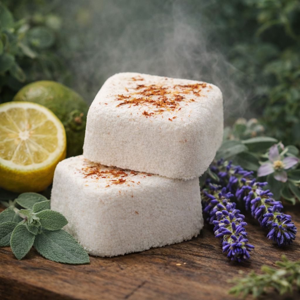 Shower steamer - Lavender • Bergamot • Clary sage - Calm • Balance • Restore