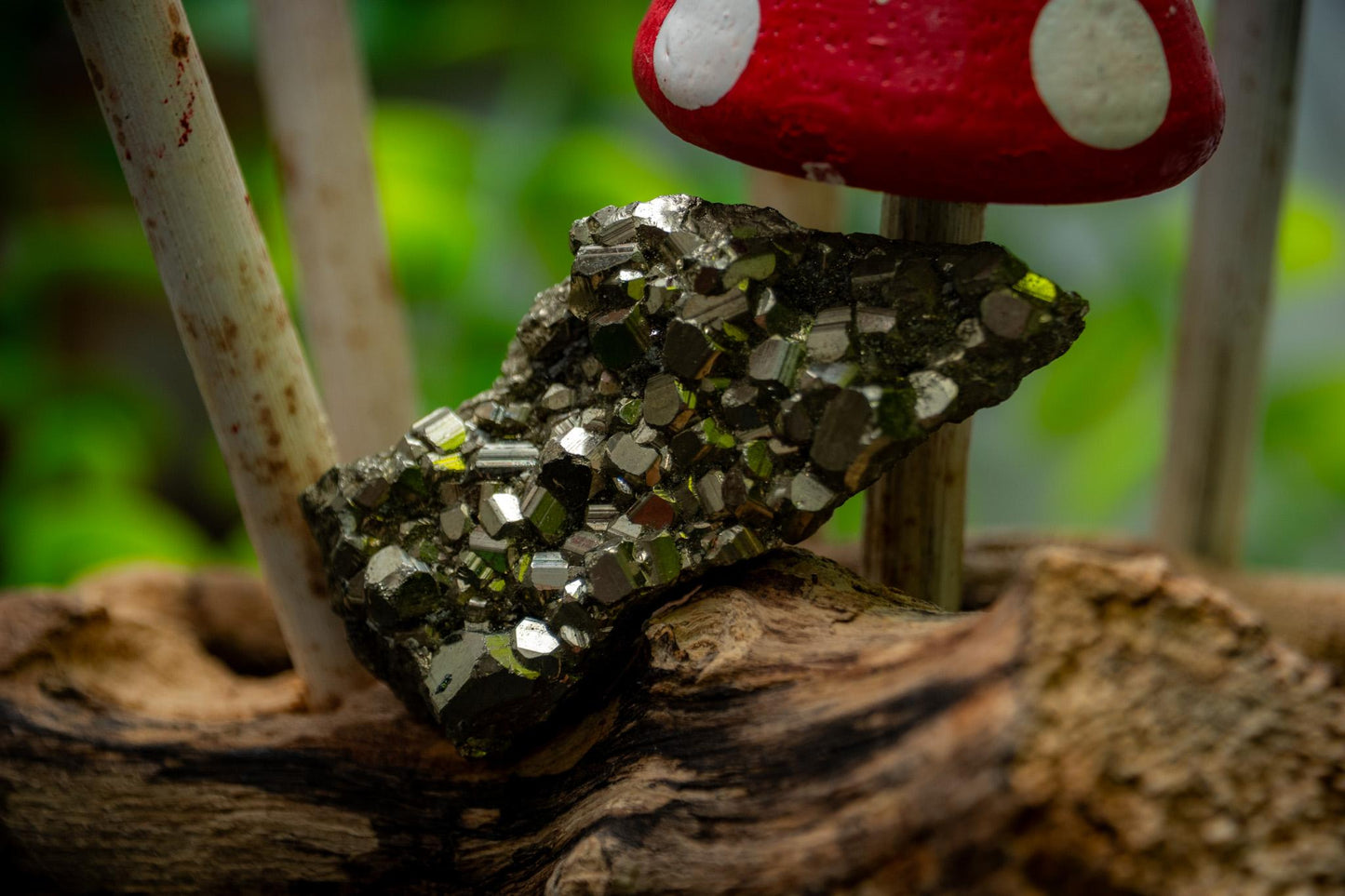 Pyrite druzy