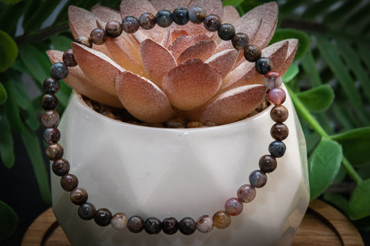 Pitersite 4mm mini bead power bracelet