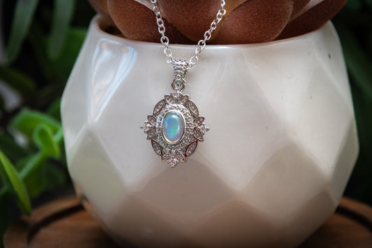 Opal necklace
