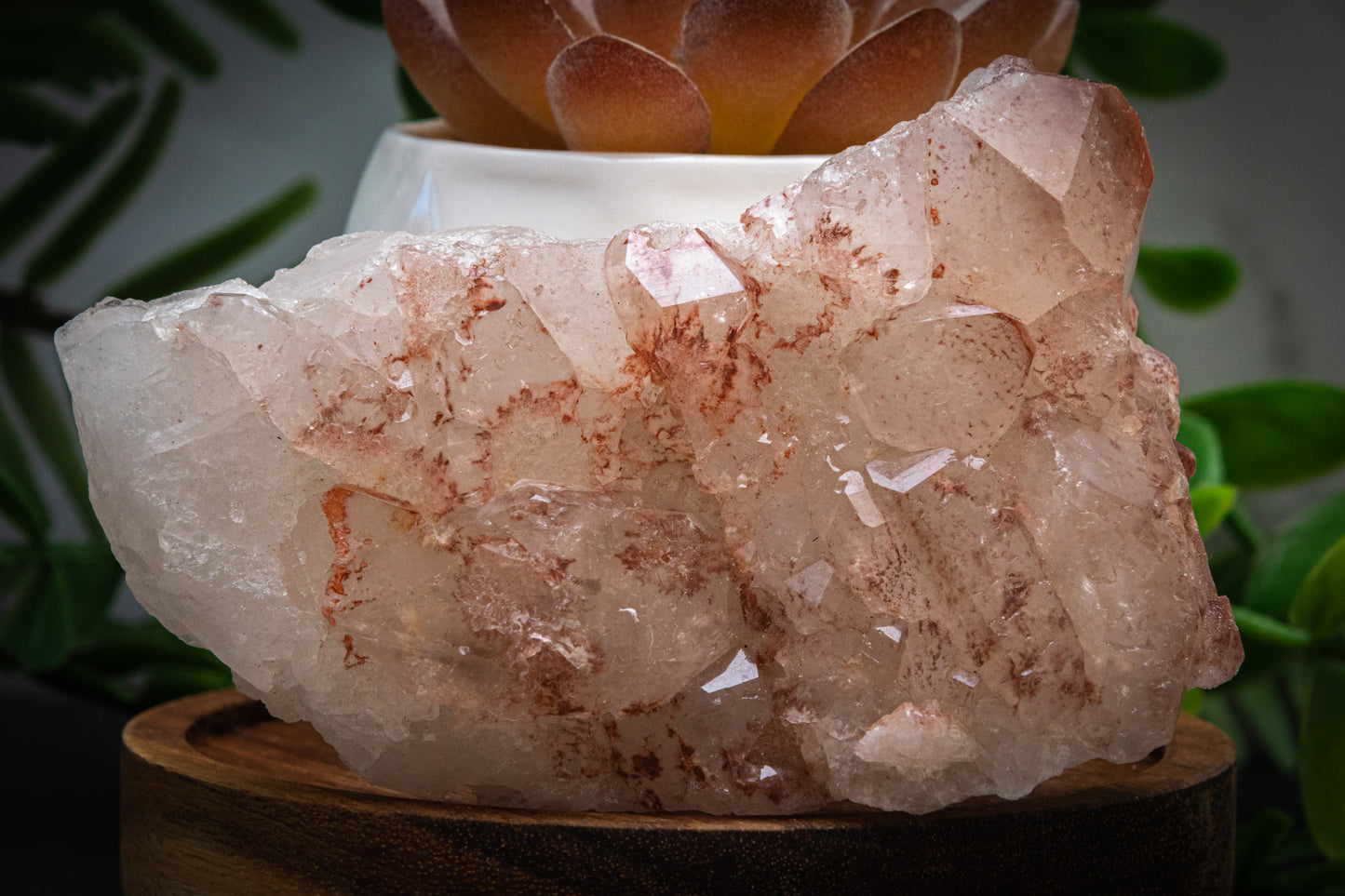 Hematoid quartz rough chunk