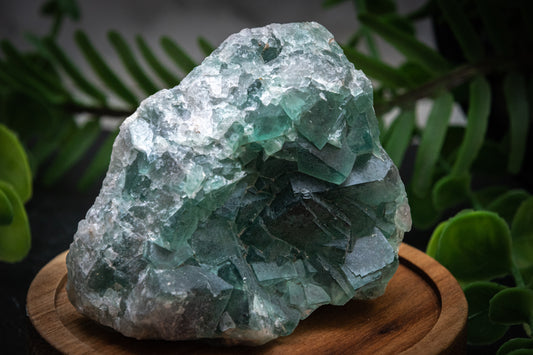 Madagascan Fluorite rough cluster