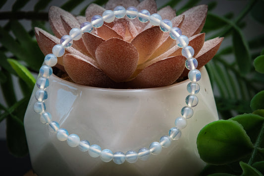 CHILDREN’s opalite 4mm power bracelet