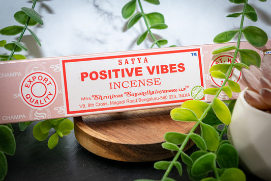 Positive vibes incense sticks