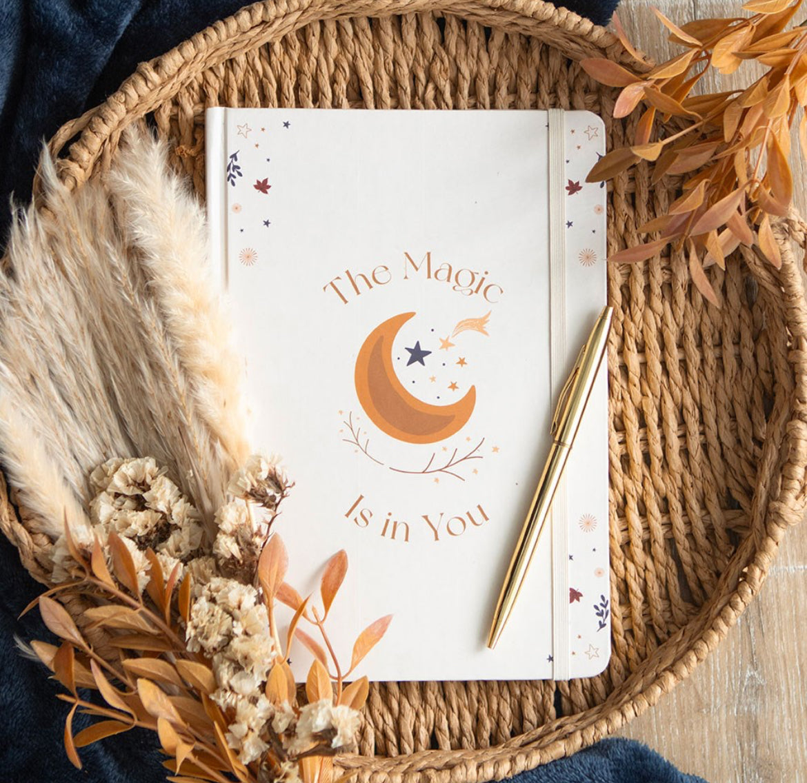 The magic is in you A5 notebook