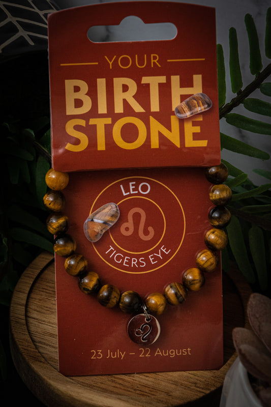 Leo tigers eye power bracelet