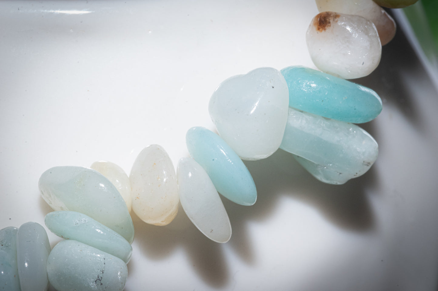 Amazonite chip bracelet
