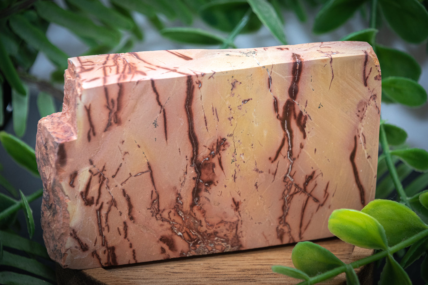 Picture Jasper slab carving