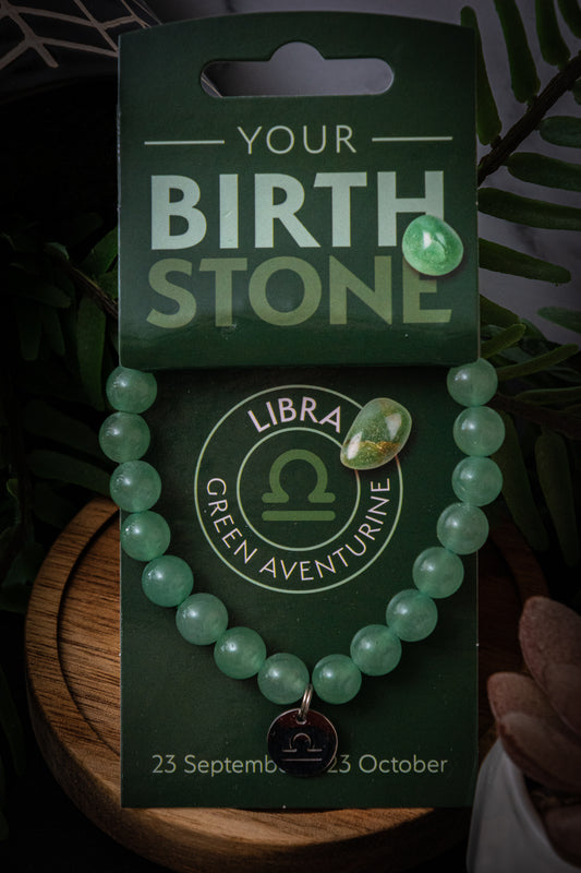 Libra green aventurine power bracelet