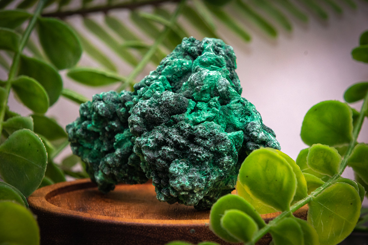 Rough malachite chunk