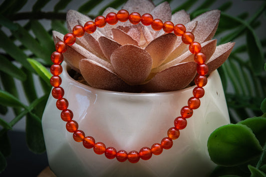 CHILDREN’s carnelian 4mm power bracelet