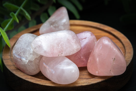 Rose Quartz tumblestone