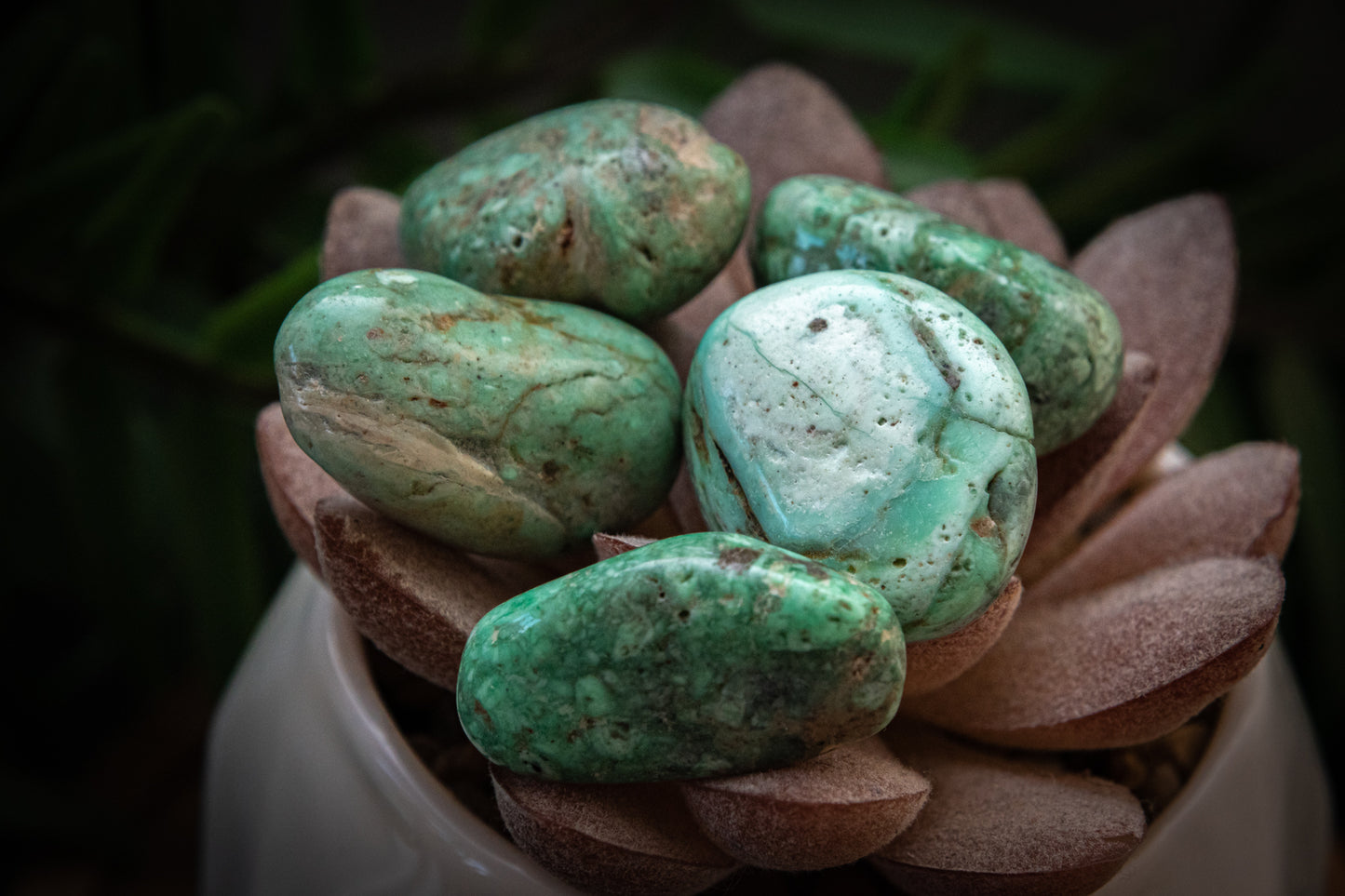 Variscite tumblestone