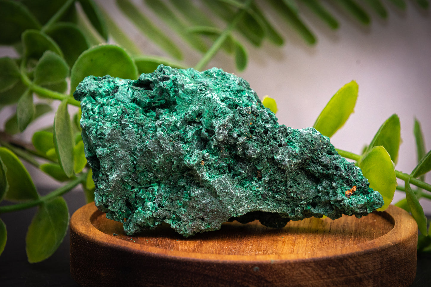 Rough malachite chunk