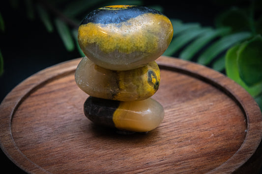 Bumblebee Jasper tumblestone