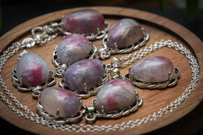 Unicorn stone necklace