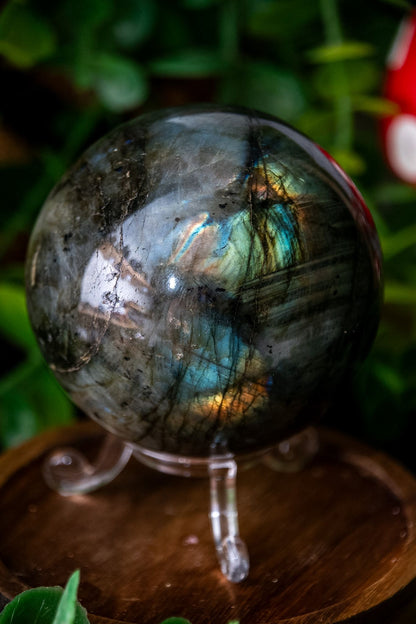 Labradorite sphere