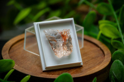 Madagascar Petroleum Window Quartz Uv - Firefly Quartz Crystal Points