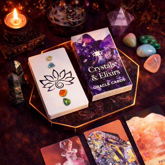Crystals & elixirs oracle cards – Healing energy deck