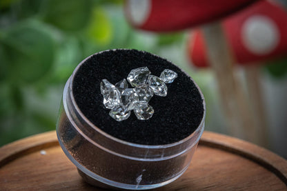Herkimer diamond (A grade) in display pot