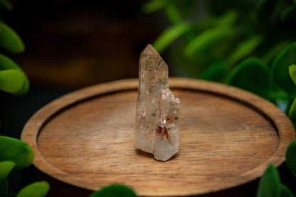 Madagascar Petroleum Window Quartz Uv - Firefly Quartz Crystal Points