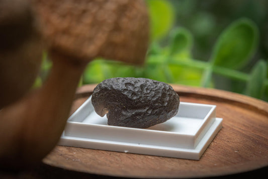 Colombianite rare obsidian tumblestone