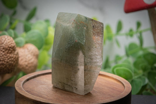 Garden quartz prism freeform