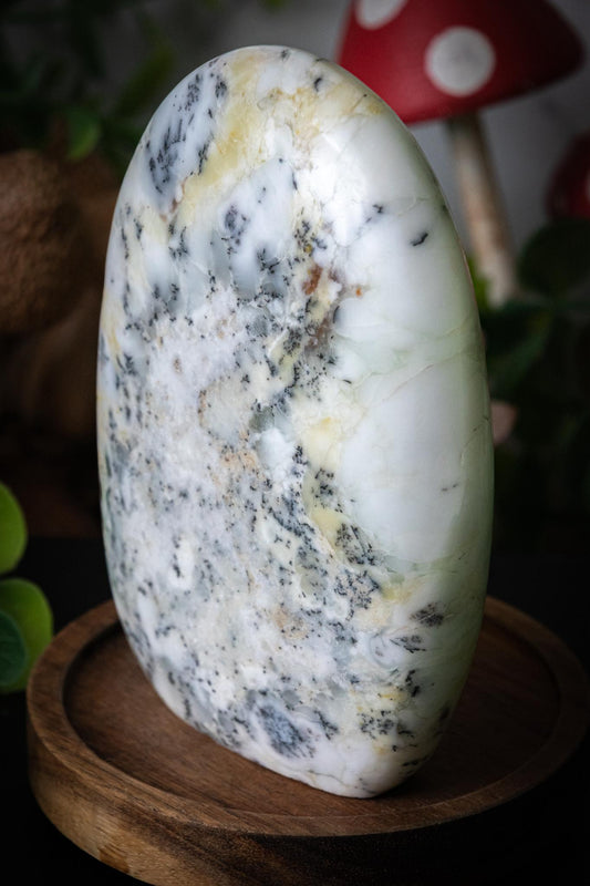 Merlinite (dendritic opal) freeform