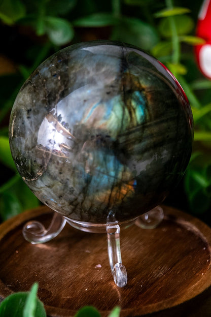 Labradorite sphere