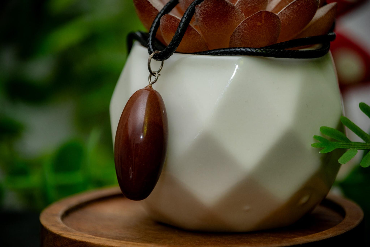 Shiva lingam necklace