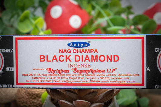 Black diamond incense sticks