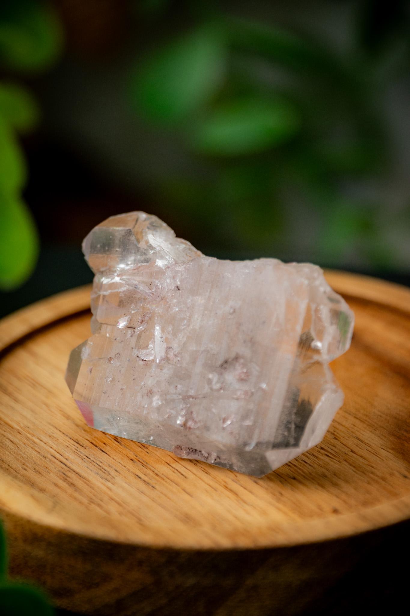 Colombian lemurian faden quartz