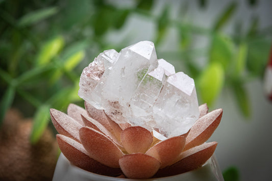 Colombian lemurian faden quartz