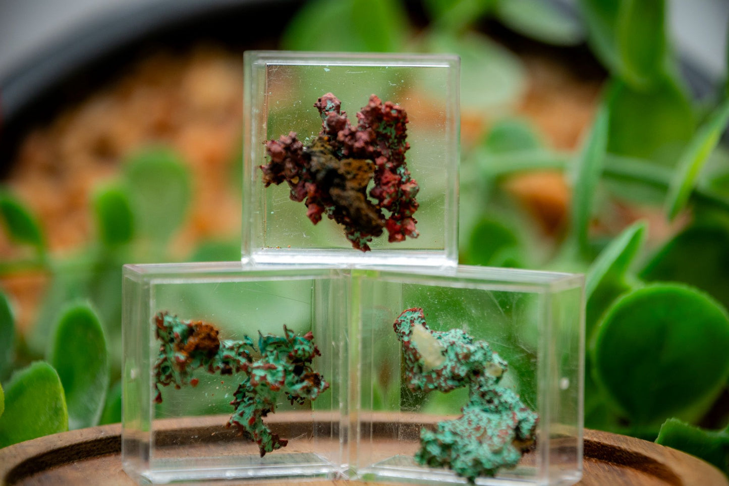 Small Native Copper Malachite Specimen