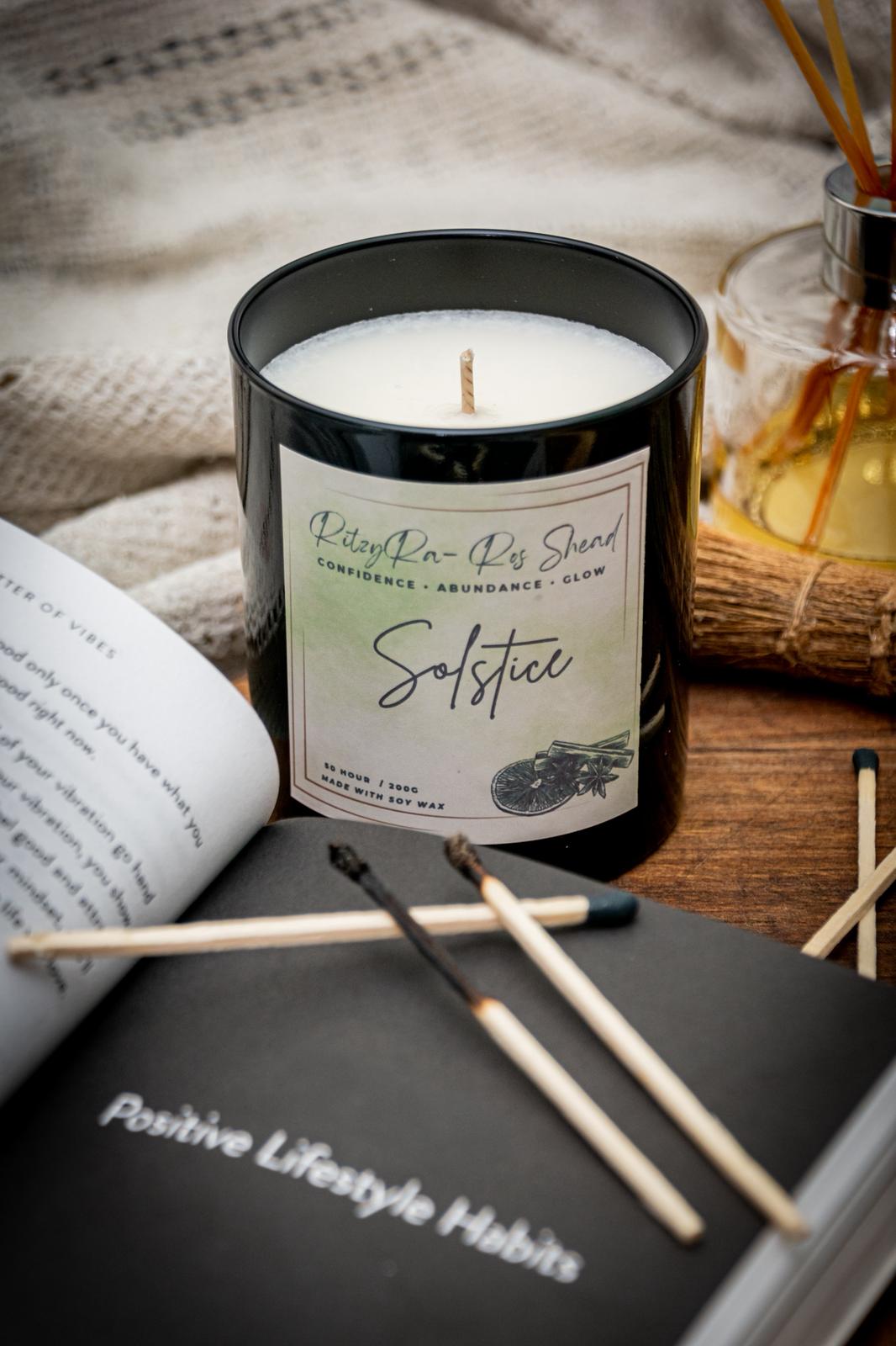 Solstice | Golden Amber & Orange | Confidence • Abundance • Glow