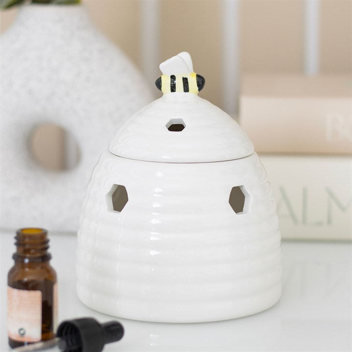 Beehive oil burner