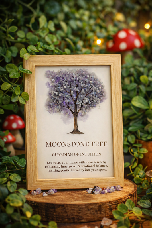 Moonstone tree of life picture frame