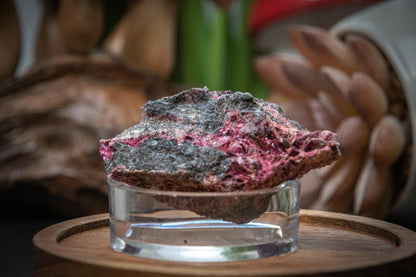 Erythrite cobalt bloom specimen