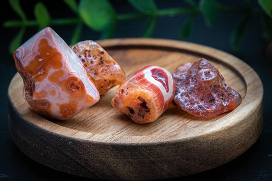 Malawi agate tumblestone