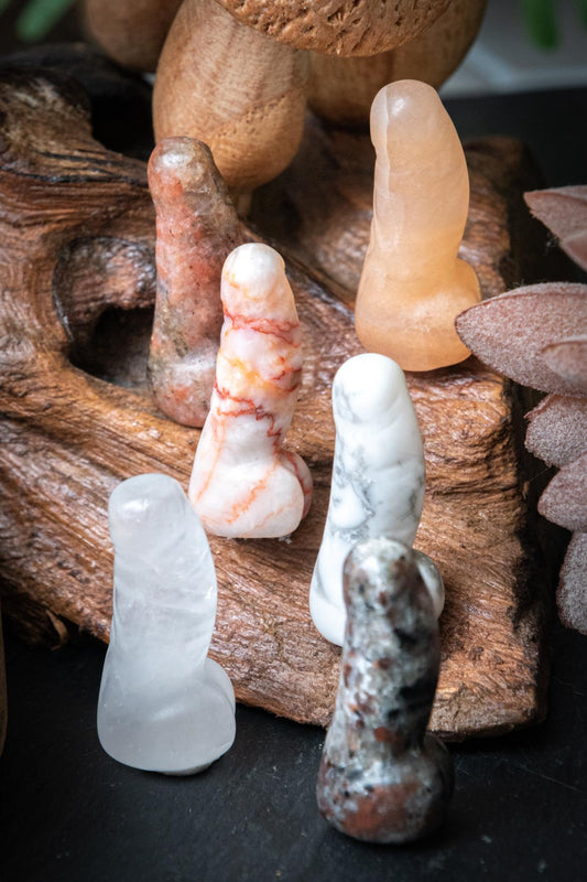 Mini phallus carving
