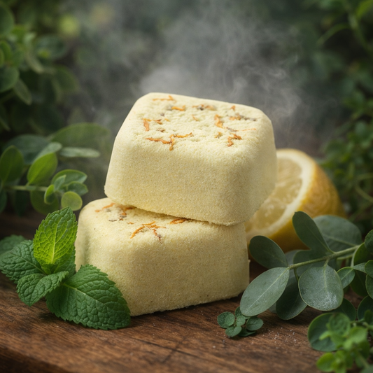 Shower steamer - Spearmint • Lemon • Eucalyptus - Awaken • Focus • Energise